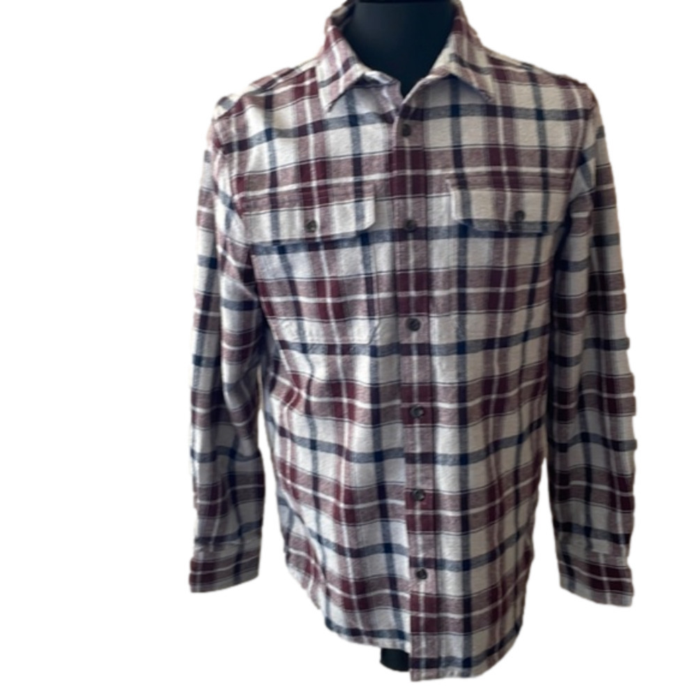 Prana Flannel Shirt Size Small